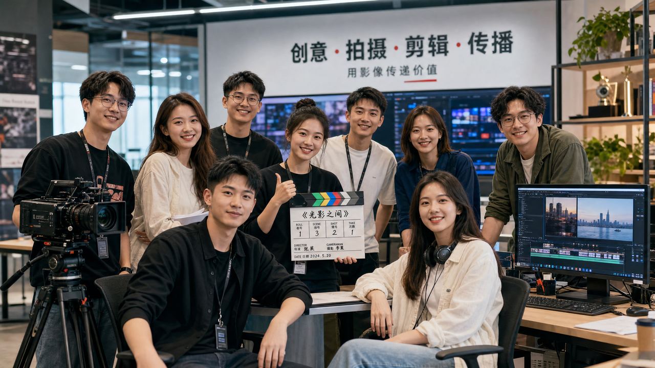 陈美娇综艺拍摄花絮视频：多机位调度与现场导演演示